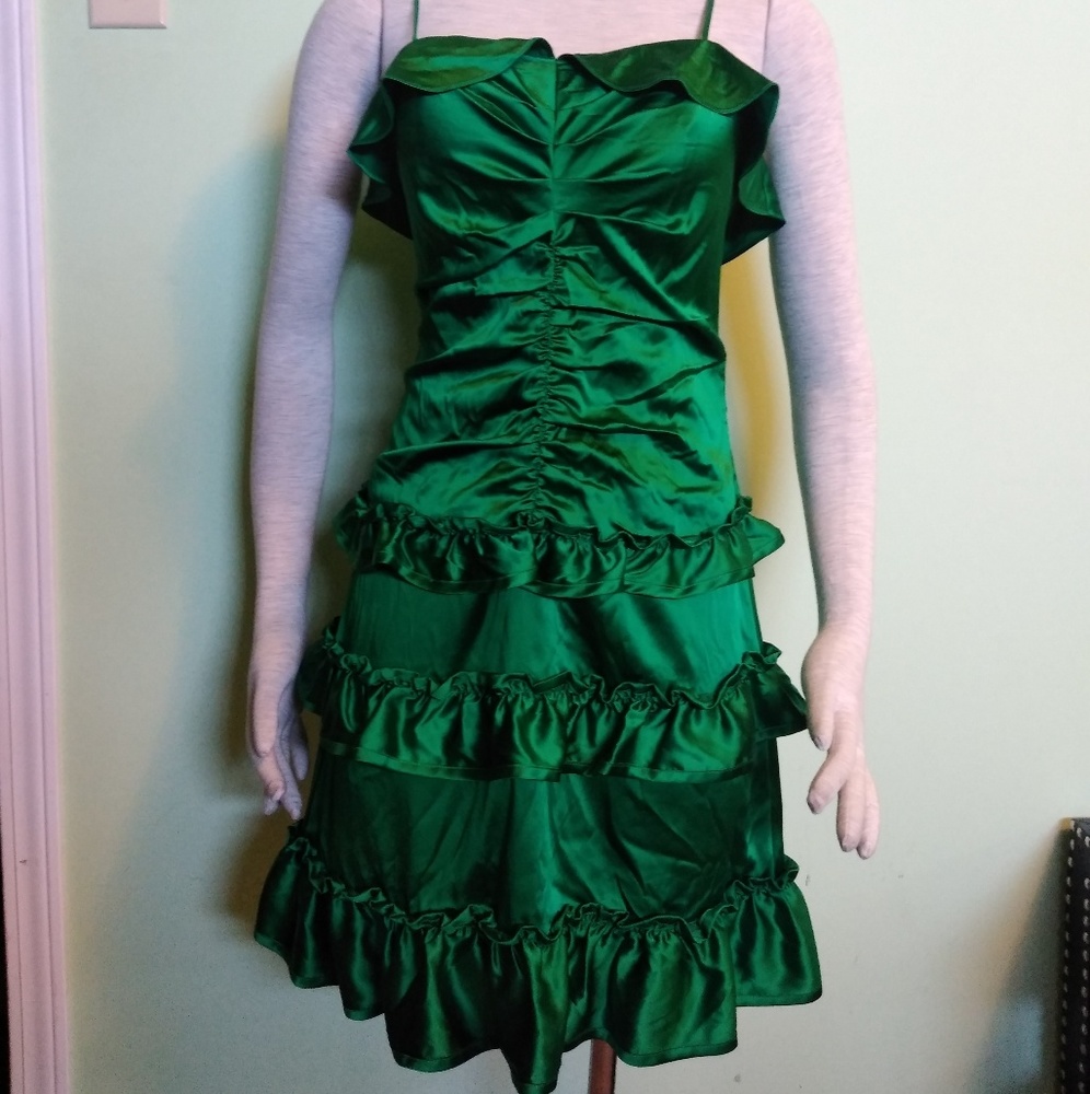 Emerald Cocktail Dress